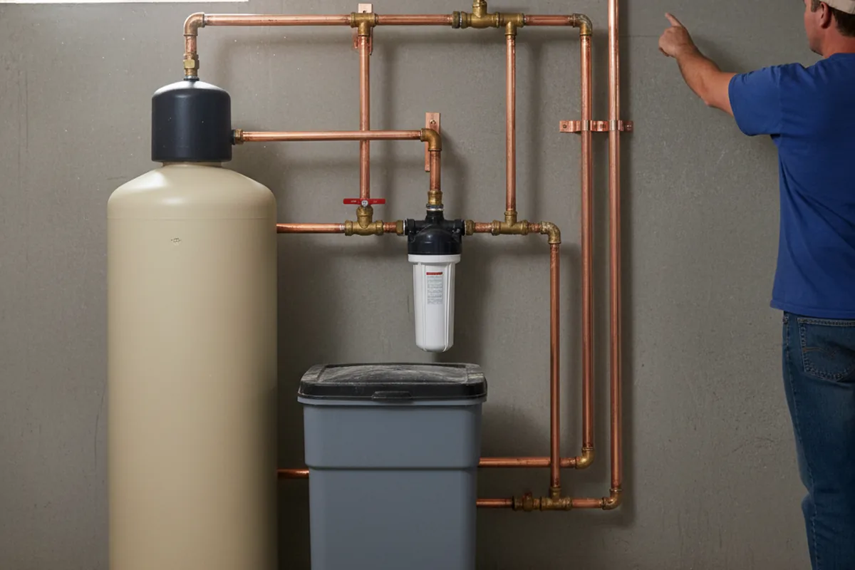 Whole-house water treatment system installed in Glenwood